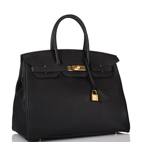 hermes birkin bag 35 togo black women's handbag - standard|hermes birkin 25 retail price.